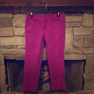 Casual slim ankle pants